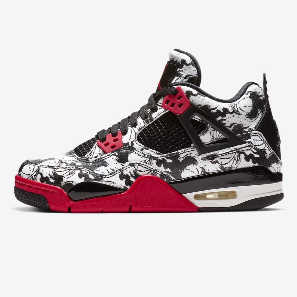Nine Air Jordan 4 Retro Tattoo - Sngle Dy